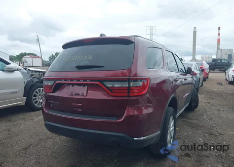 2020 Dodge Durango Sxt Plus Awd z USA, uszkodzony, nr VIN 1C4RDJAG3LC309994